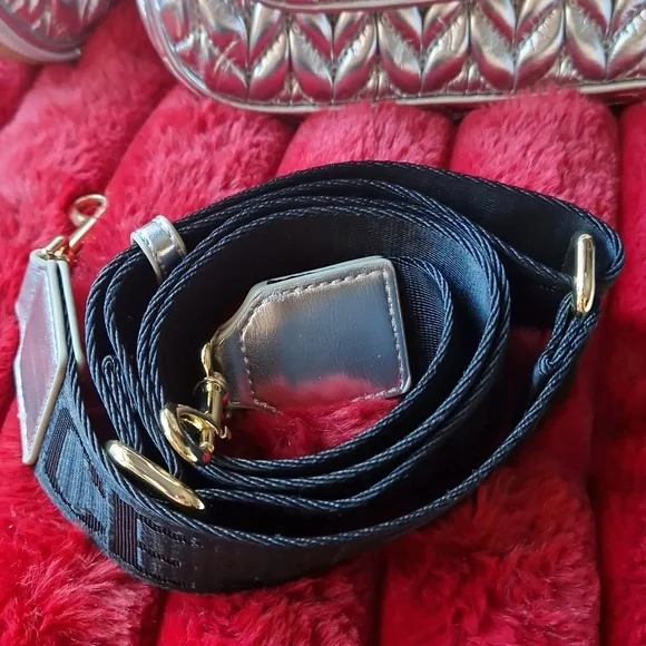 Versace Jeans Couture Silver Quilted Women's Bag - Picture 3 of 12